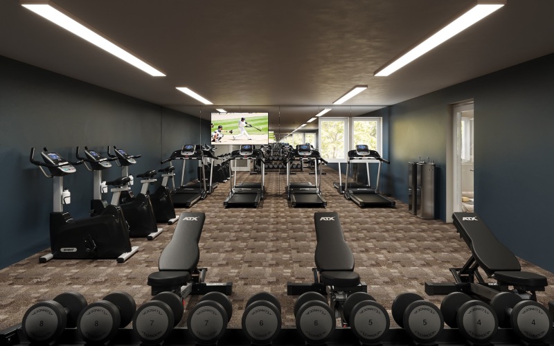 fitness center