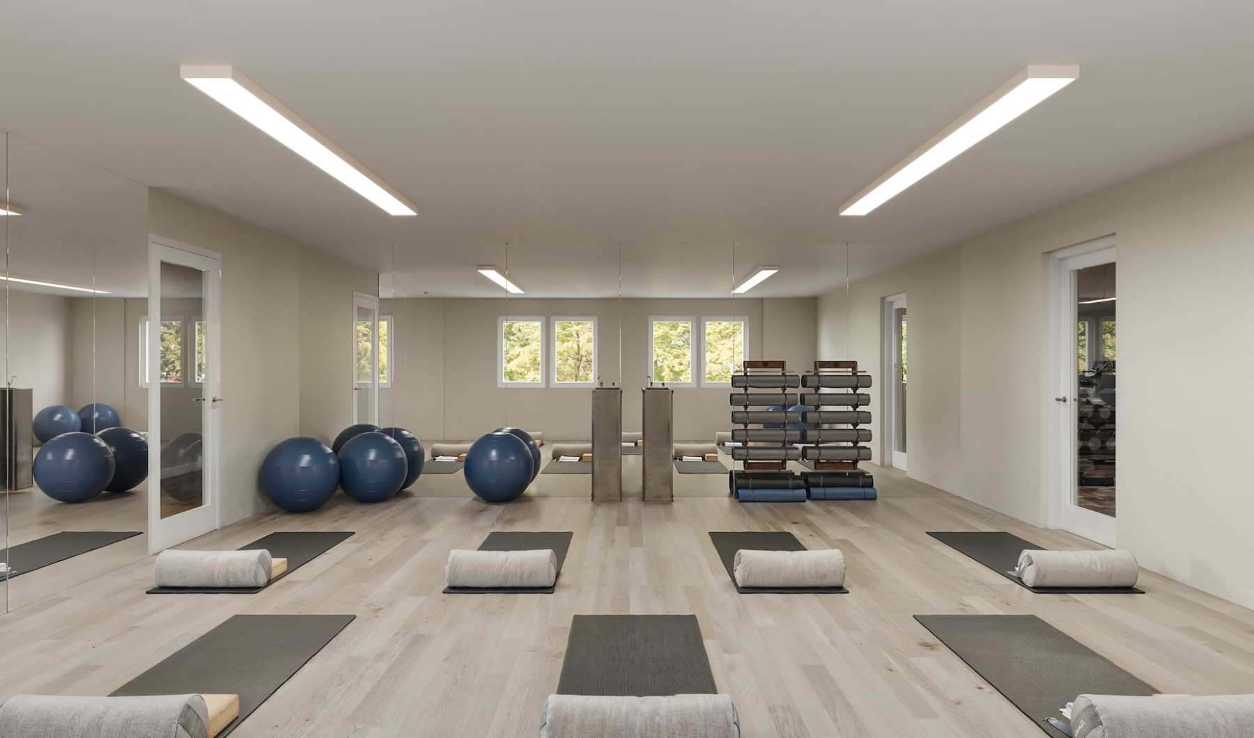 Yoga room yoga room